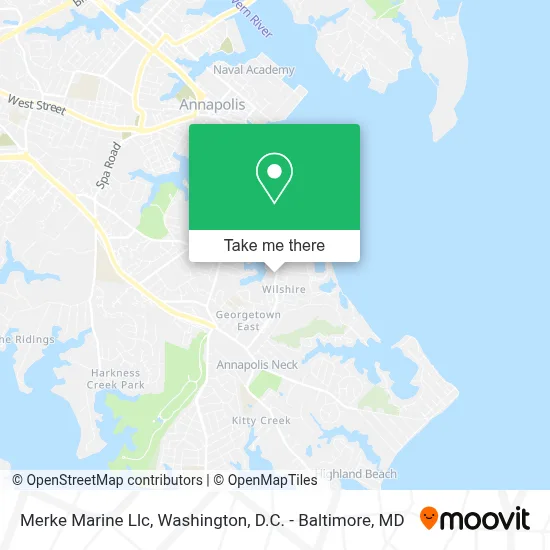 Merke Marine Llc map
