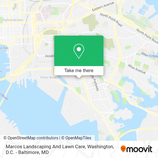 Marcos Landscaping And Lawn Care map