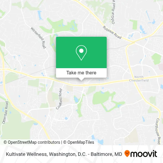 Kultivate Wellness map