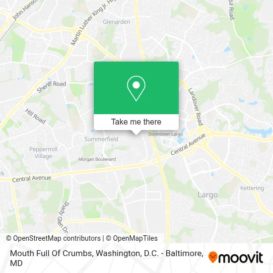 Mouth Full Of Crumbs map