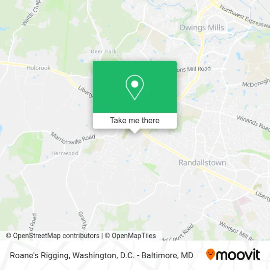 Roane's Rigging map