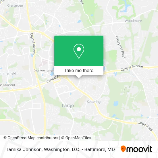 Tamika Johnson map