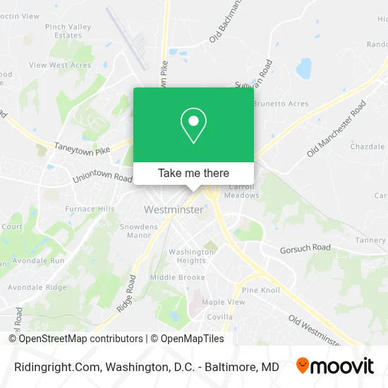 Ridingright.Com map