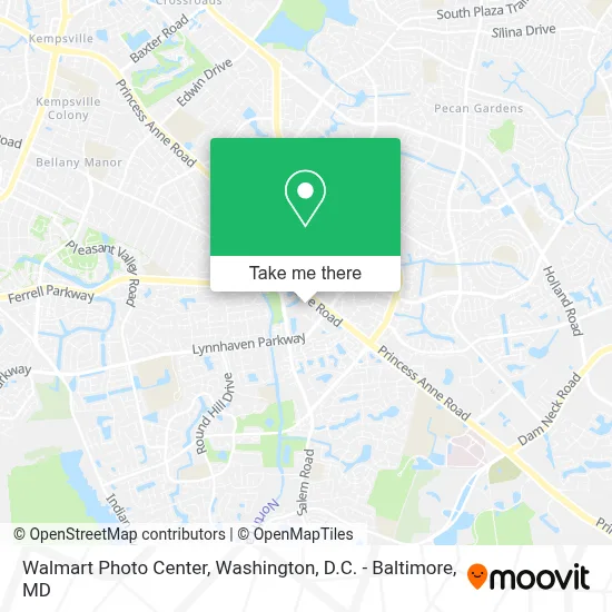 Walmart Photo Center map