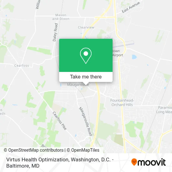 Virtus Health Optimization map