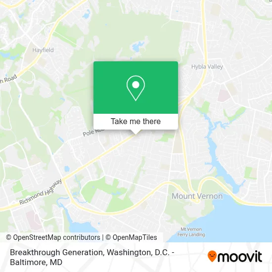 Breakthrough Generation map