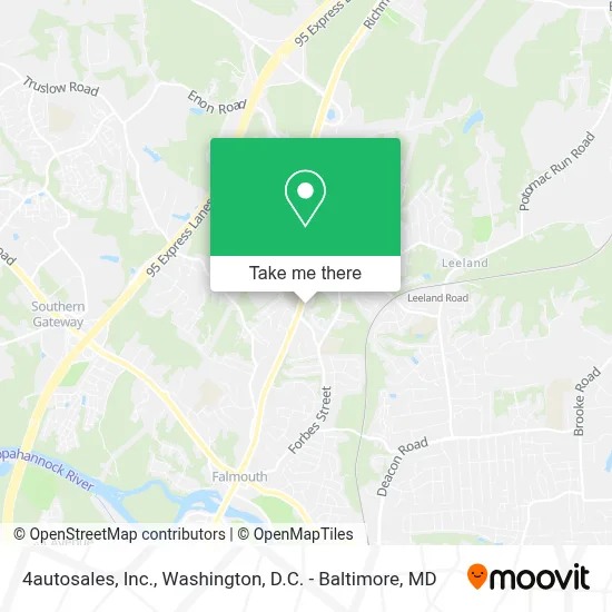 4autosales, Inc. map