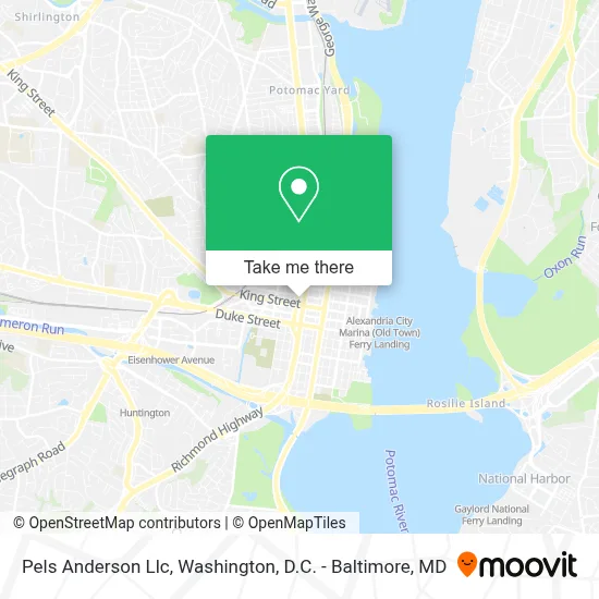 Pels Anderson Llc map
