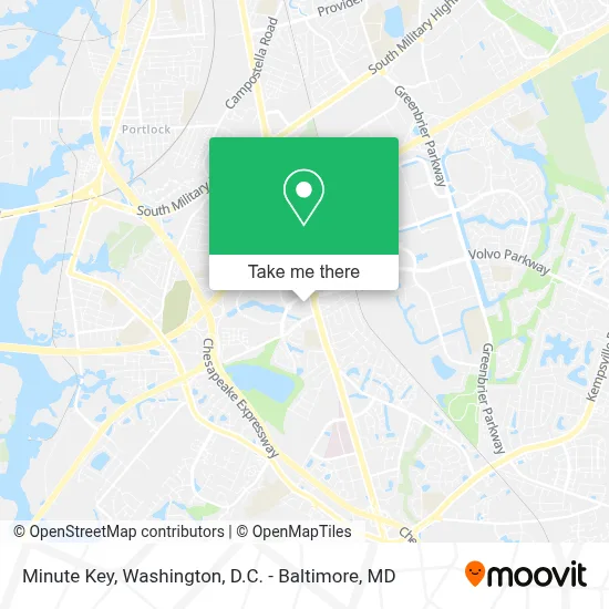 Minute Key map