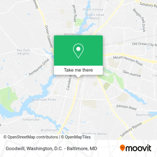 Goodwill map