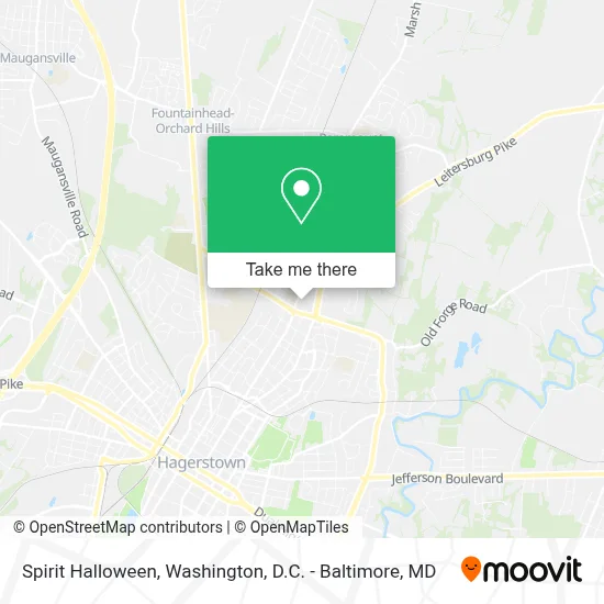 Spirit Halloween map