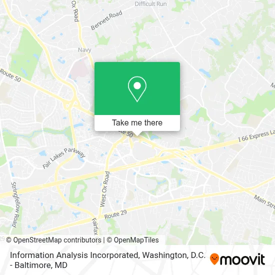 Information Analysis Incorporated map