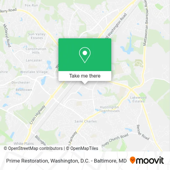 Prime Restoration map