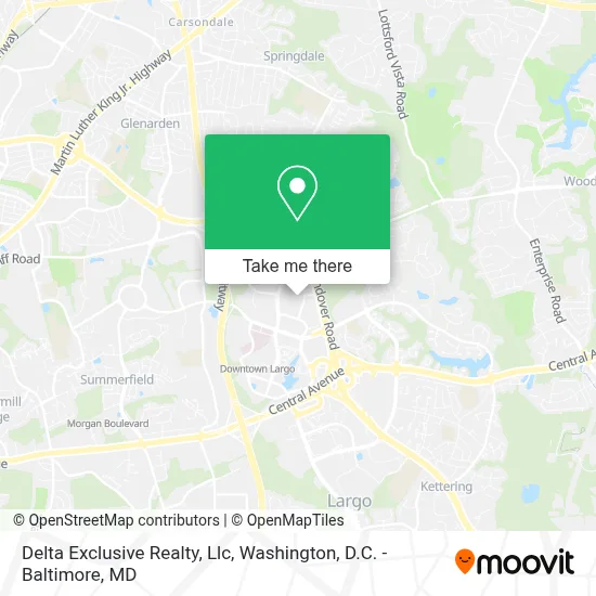 Delta Exclusive Realty, Llc map