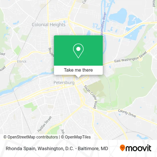 Rhonda Spain map