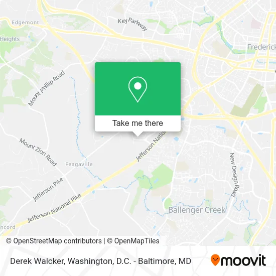 Derek Walcker map