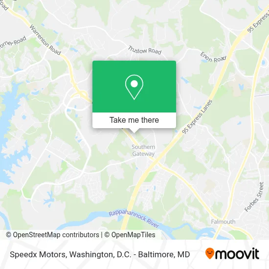 Speedx Motors map