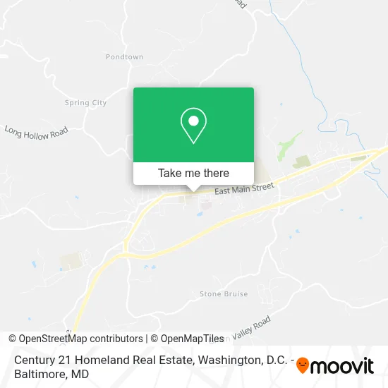 Century 21 Homeland Real Estate map