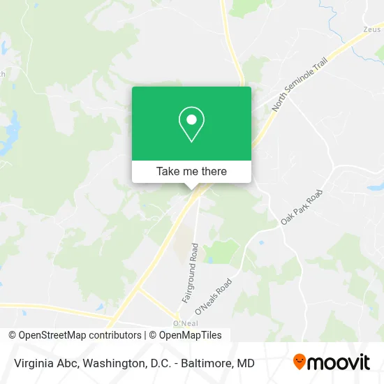 Virginia Abc map