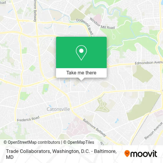 Trade Collaborators map