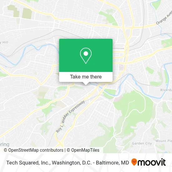 Tech Squared, Inc. map
