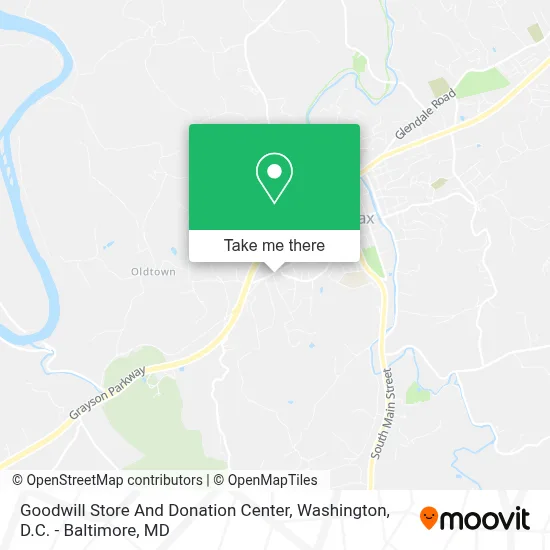 Goodwill Store And Donation Center map