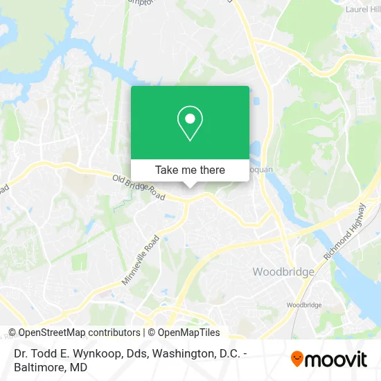 Dr. Todd E. Wynkoop, Dds map