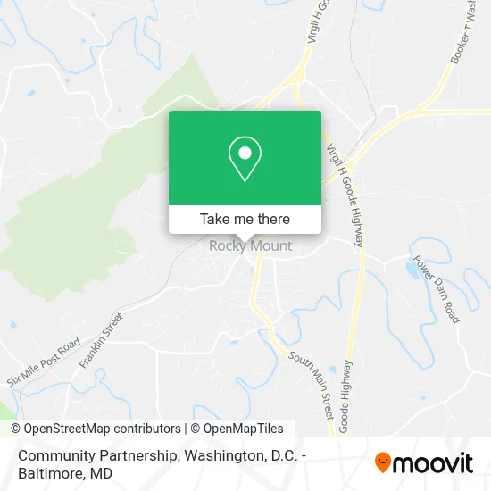 Community Partnership map