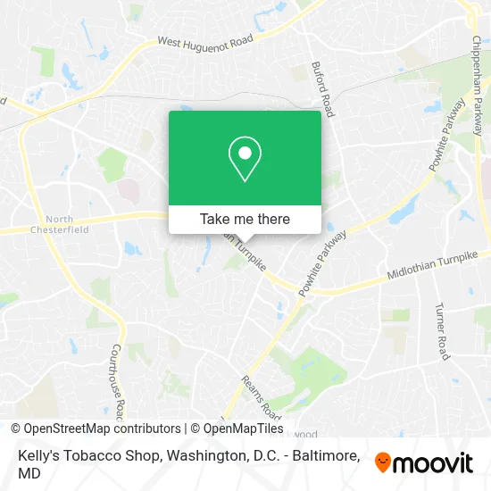 Kelly's Tobacco Shop map