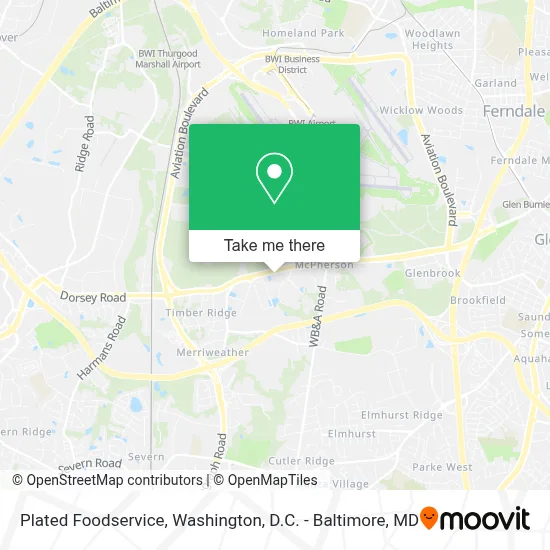 Plated Foodservice map