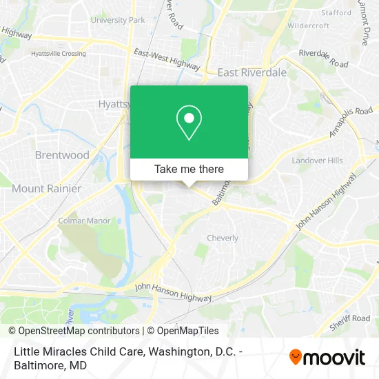 Little Miracles Child Care map