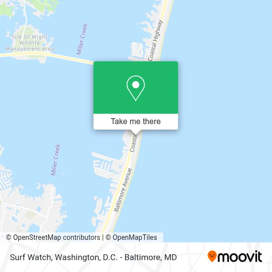 Surf Watch map