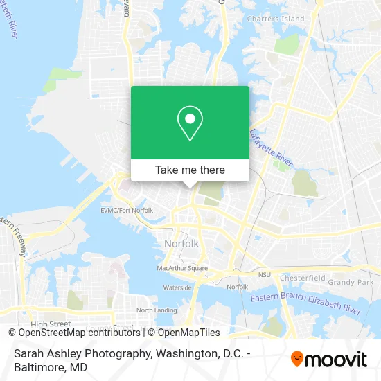 Sarah Ashley Photography map