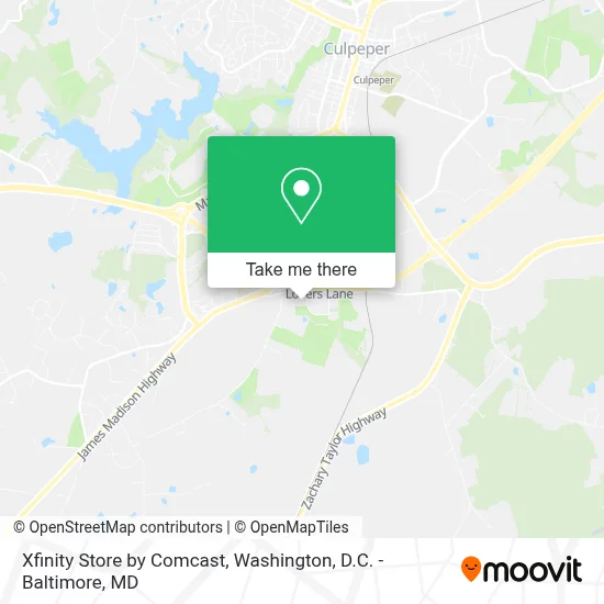 Xfinity Store by Comcast map