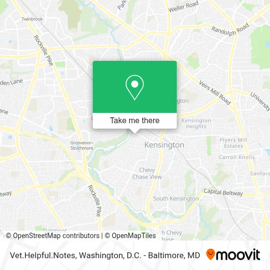 Vet.Helpful.Notes map