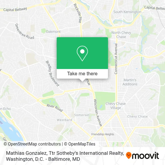 Mathias Gonzalez, Ttr Sotheby's International Realty map