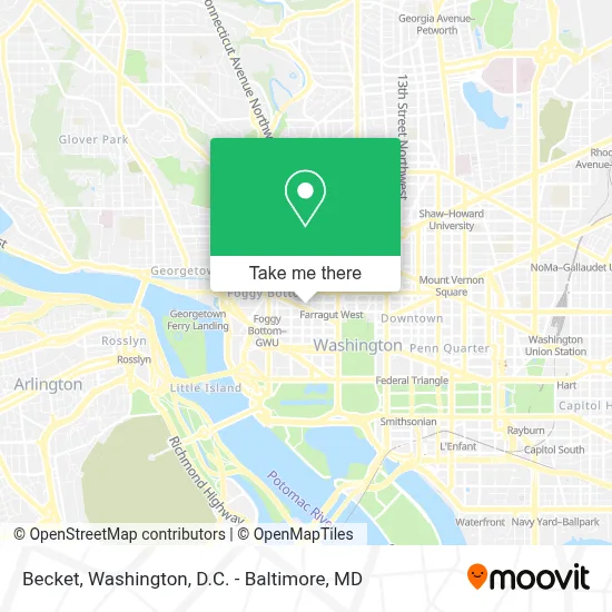 Becket map