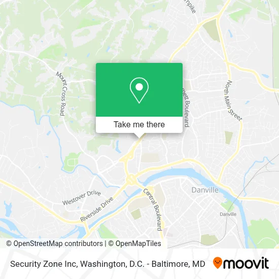 Security Zone Inc map