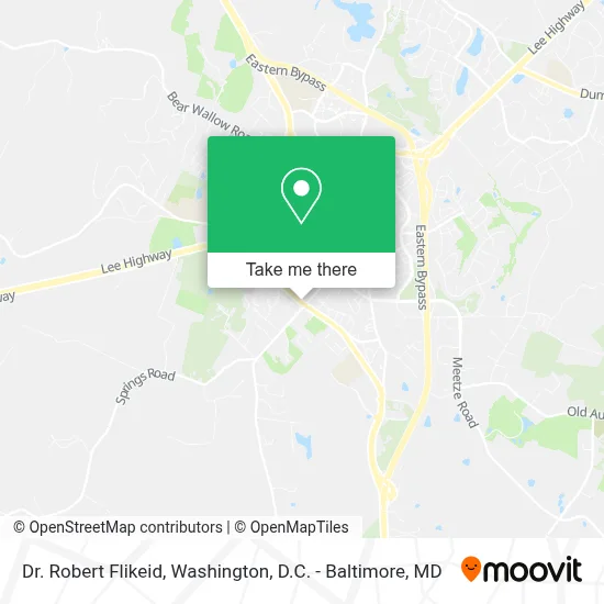 Dr. Robert Flikeid map