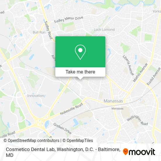 Cosmetico Dental Lab map
