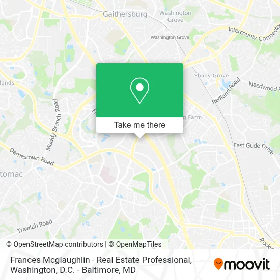 Frances Mcglaughlin - Real Estate Professional map