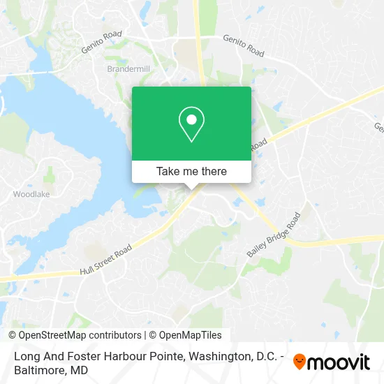 Long And Foster Harbour Pointe map