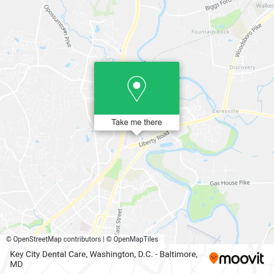 Key City Dental Care map