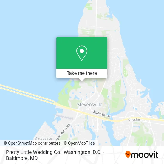 Pretty Little Wedding Co. map