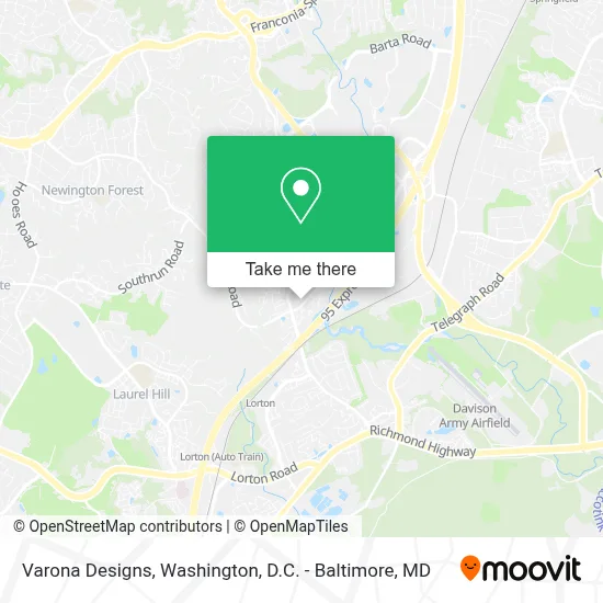 Varona Designs map