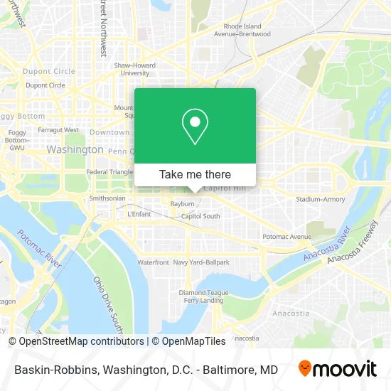 Baskin-Robbins map