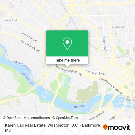Karen Call Real Estate map