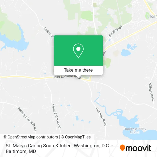 St. Mary's Caring Soup Kitchen map