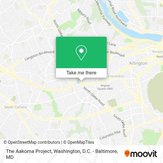 The Aakoma Project map