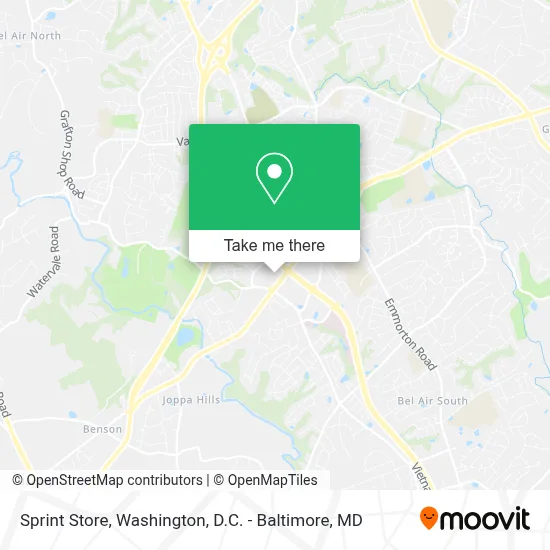 Sprint Store map